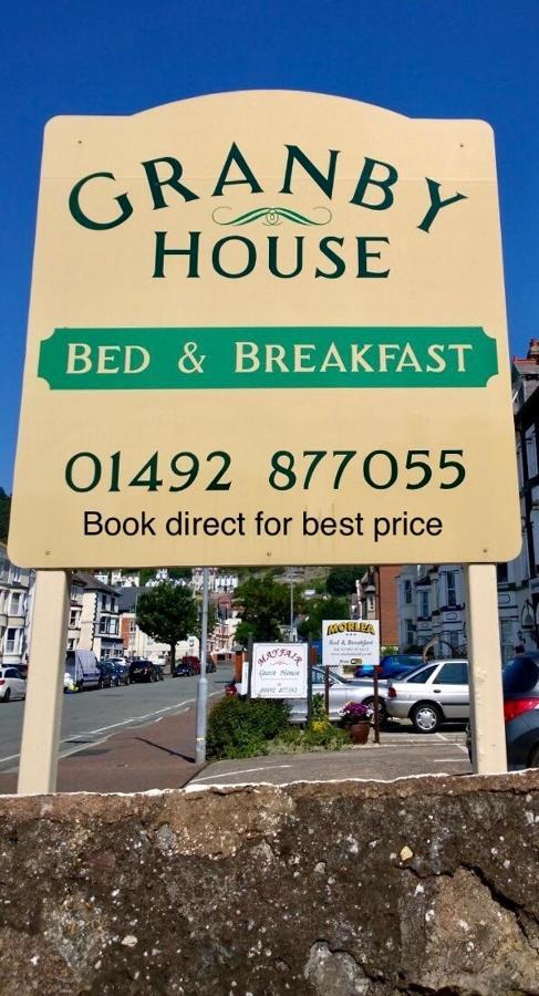 Granby House Hotel Llandudno Bagian luar foto